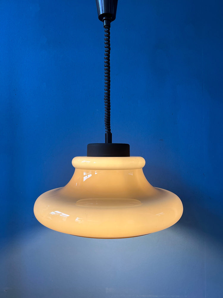 Mid Century Herda Mushroom Pendant Lamp