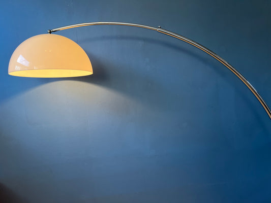 Mid Century Guzzini Space Age Arc Floor Lamp