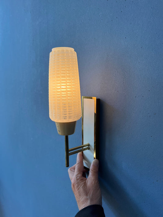 Mid Century Sconce - Glass Wall Lamp - Scandinavian Light Fixture