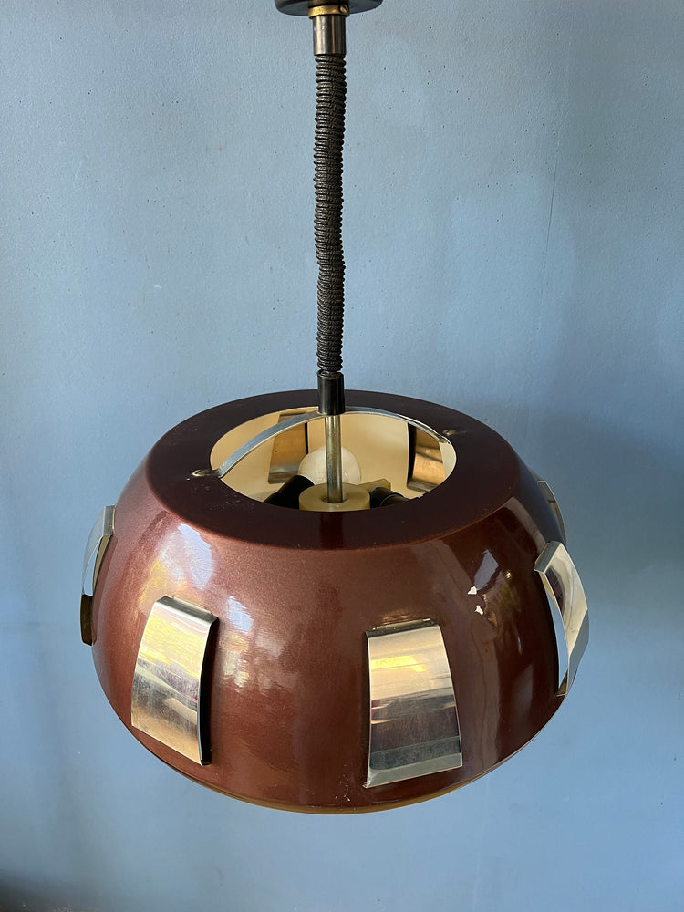 Vintage Lakro Amstelveen Pendant Light - Space Age Hanging Lamp