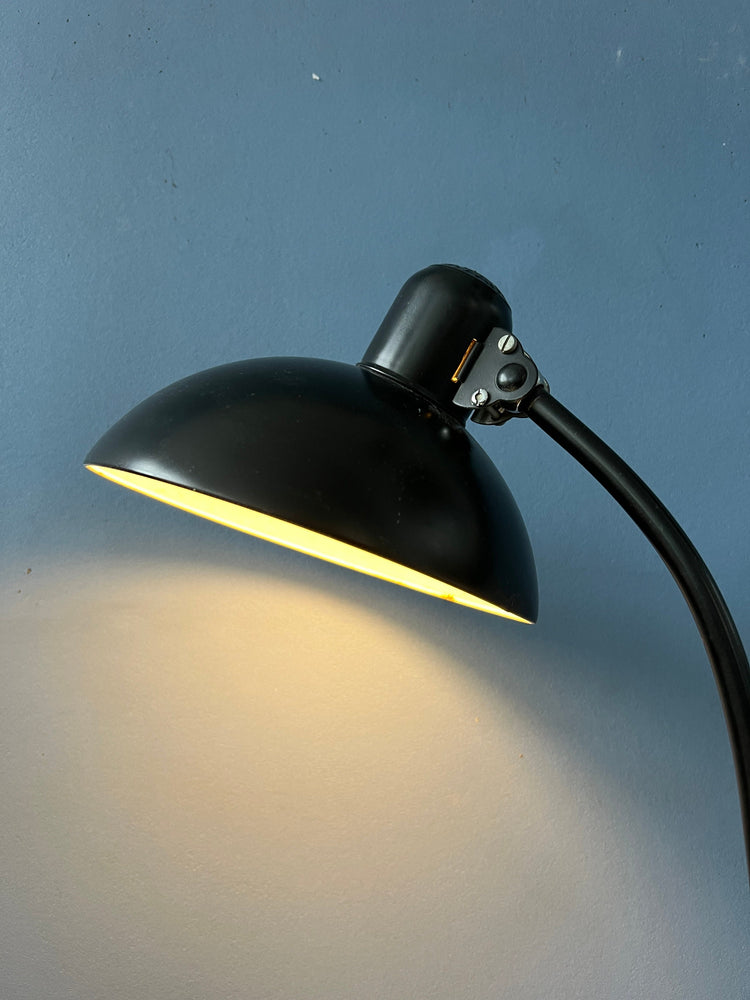 Black Bauhaus Christian Dell Desk Lamp for Kaiser Leuchten