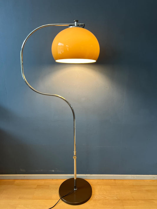 Space Age GEPO Mushroom Swivel 'Snake' Floor Lamp