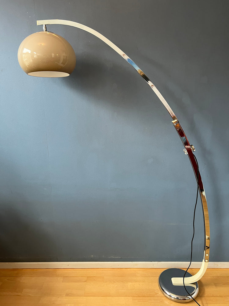 Vintage Hustadt Leuchten Mushroom Arc Floor Lamp