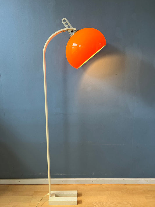 Orange Mushroom Space Age Floor Lamp by Dijkstra