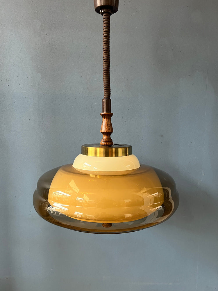 Mid Century Herda Space Age Pendant Light