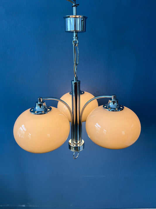 Mid Century Dijkstra Space Age Mushroom Chandelier Pendant Lamp