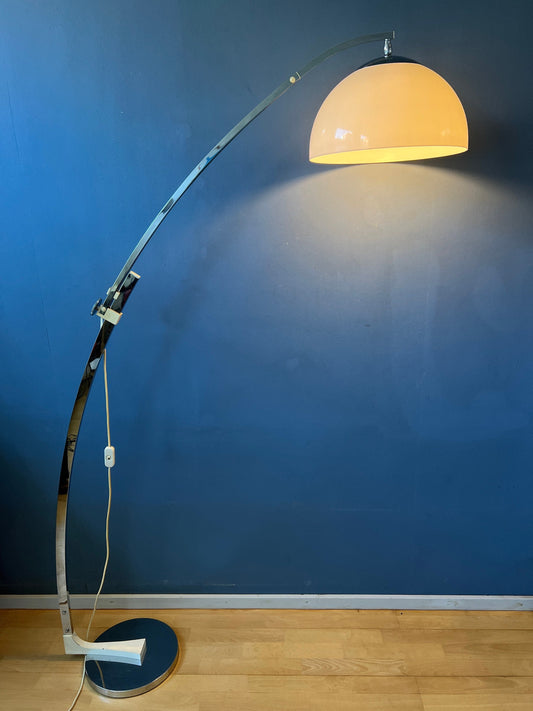 Mid Century Sölken Leuchten Space Age Arc Floor Lamp