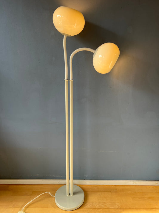 Light Gray Dijkstra Space Age Mushroom Floor Lamp