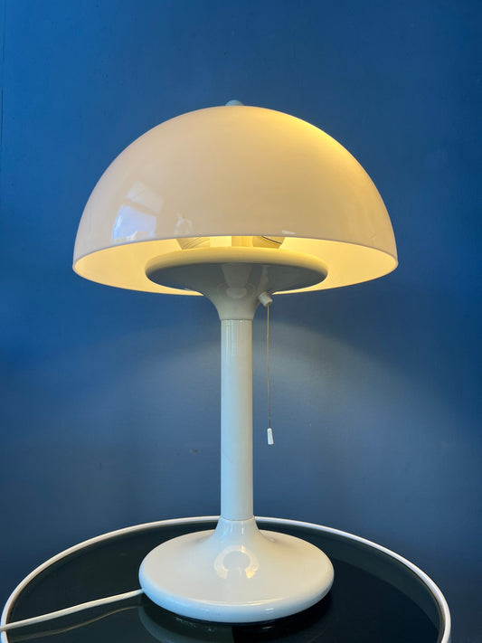 Dijkstra White Space Age Mushroom Table Lamp