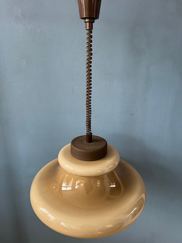 Mid Century Herda Mushroom Pendant Lamp