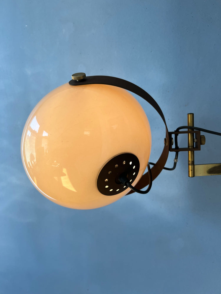 Mushroom Wall Light - Dijkstra Lamp - Space Age Sconce - Swing-Arm