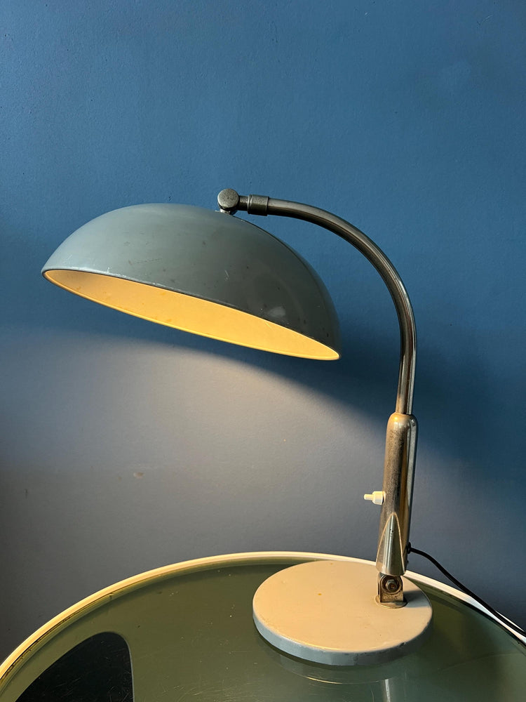 Gray Vintage Hala Busquet / Hala 144 Table Lamp by Herman Busquet