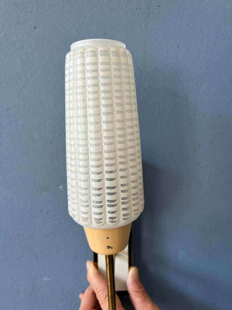 Mid Century Sconce - Glass Wall Lamp - Scandinavian Light Fixture