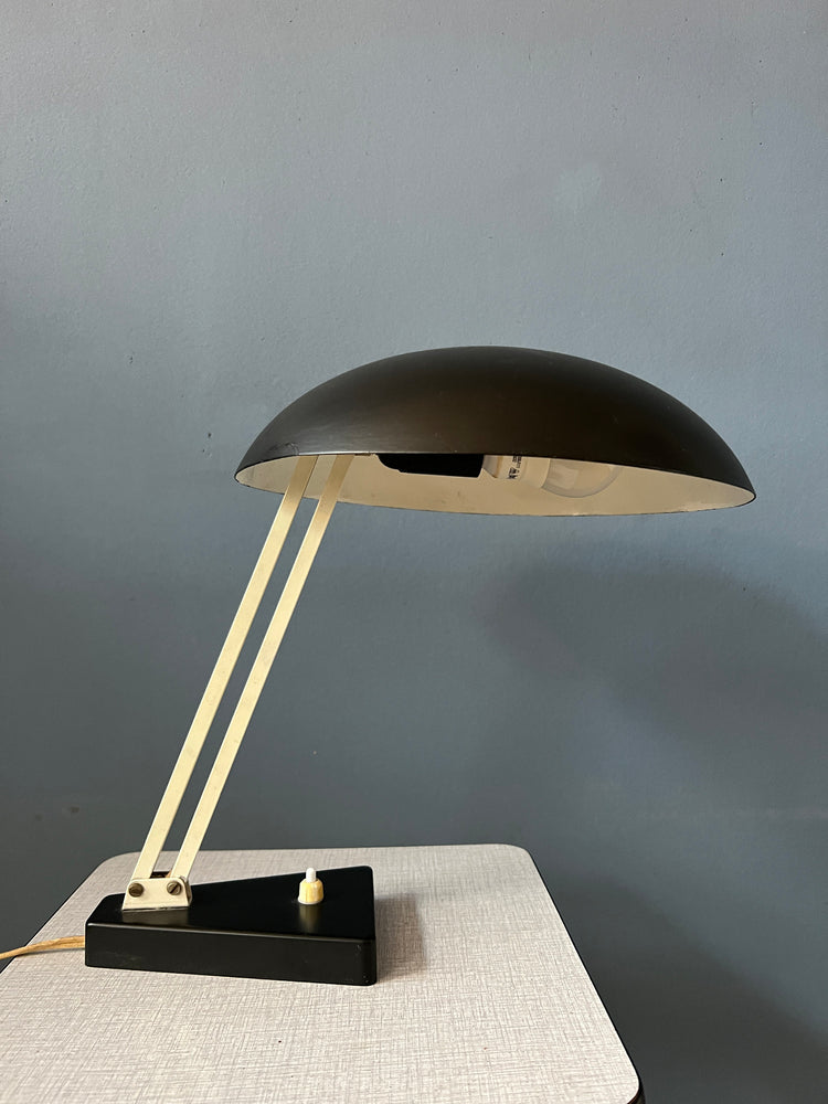 Black Vintage Flexible Desk Lamp by Hala Bauhaus Style