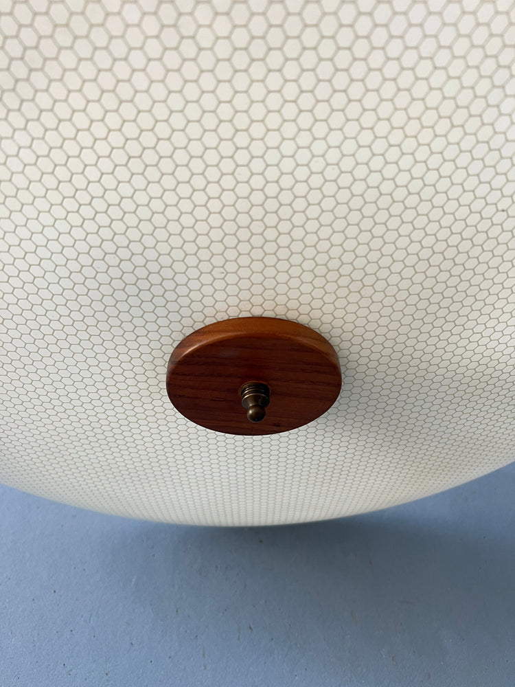 Mid Century Glass Ceiling Lamp