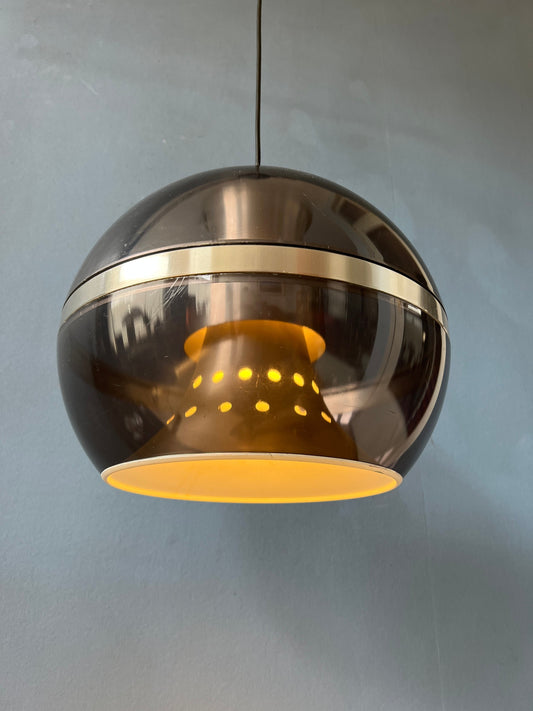 Dijkstra Space Age Globe Acrylic Glass Pendant Lamp