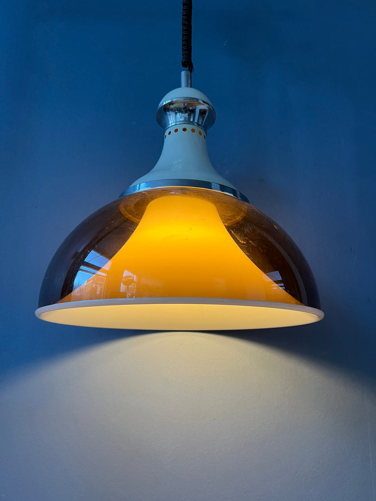 Vintage Stilux Milano Space Age Pendant Lamp