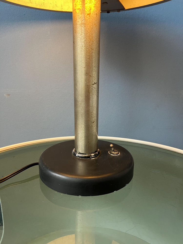 Original 30s Black Bauhaus Desk Lamp