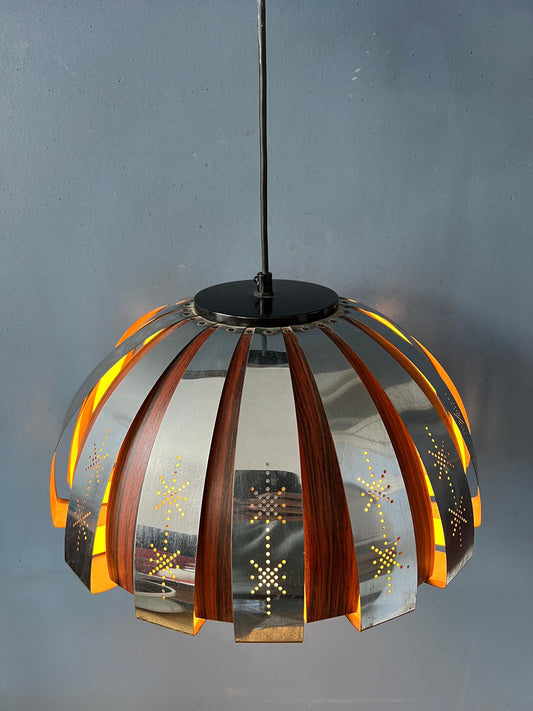 Mid Century Pendant Lamp By Werner Schou for Coronell Elektro Denmark