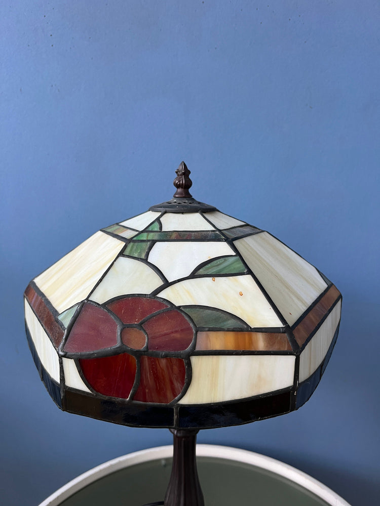 Stained Glass Tiffany Style Art Deco Table Lamp