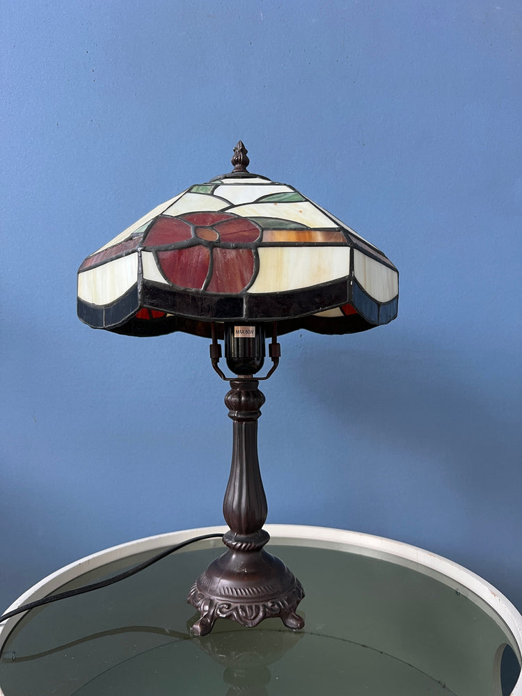 Stained Glass Tiffany Style Art Deco Table Lamp