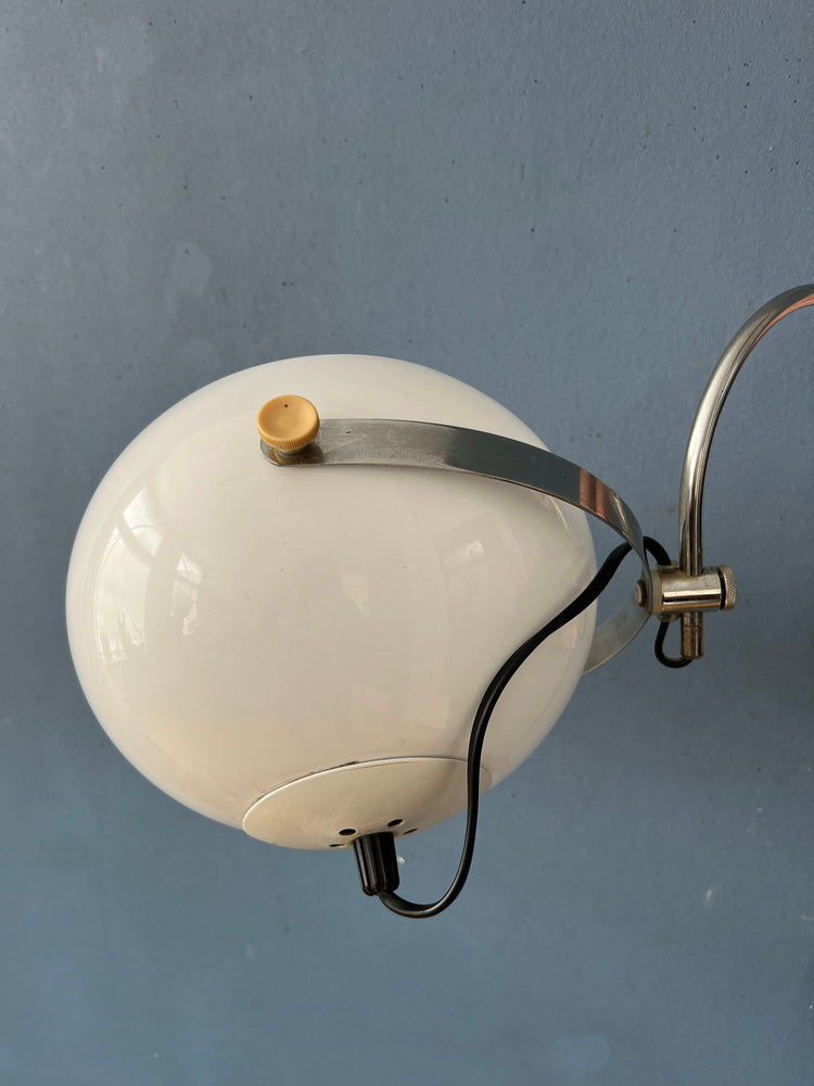 Vintage Space Age Anvia Mushroom Arc Wall Lamp