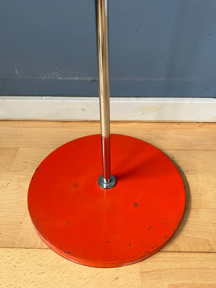 Red Mid Century Space Age Floor Lamp