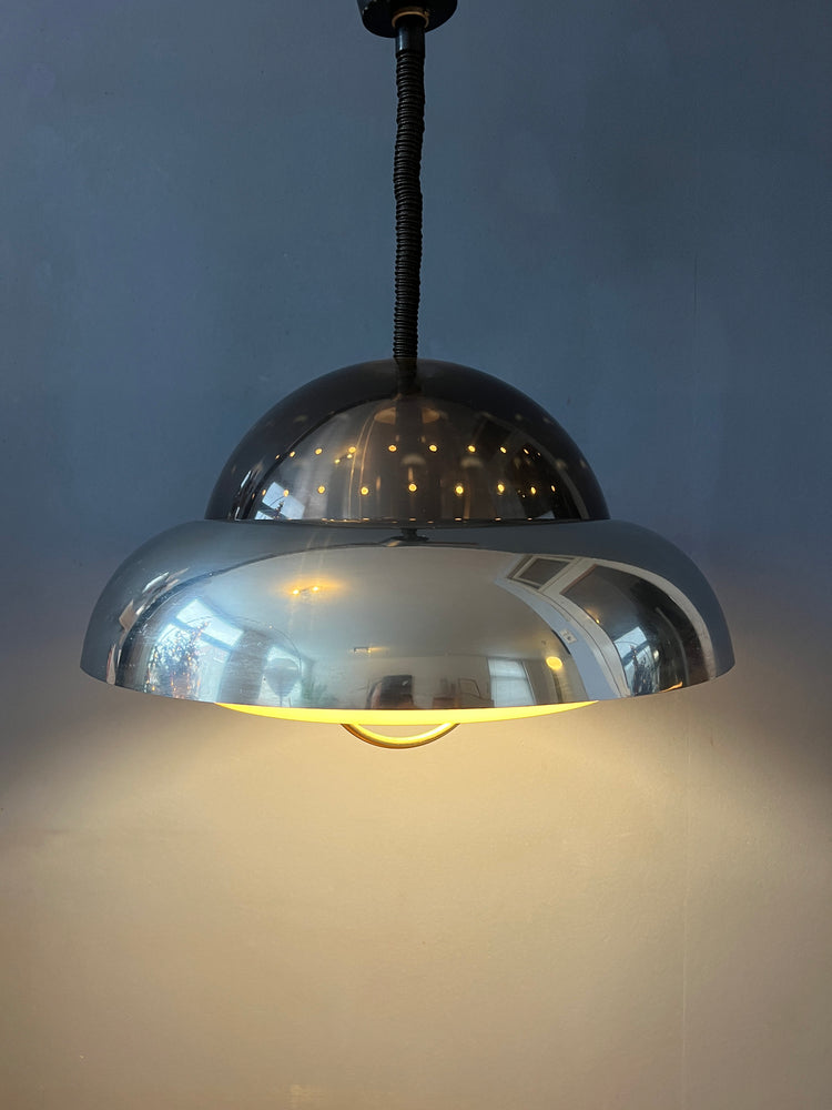 Mid Century Dijkstra Space Age Suspension Pendant Lamp