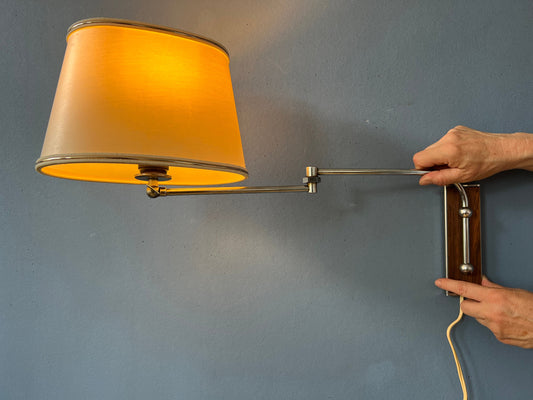 Mid Century Swing Arm Wall Lamp