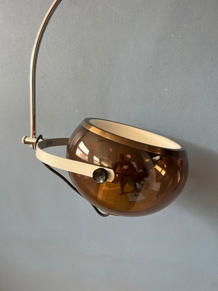 Mid Century Herda Space Age Arc Wall Lamp