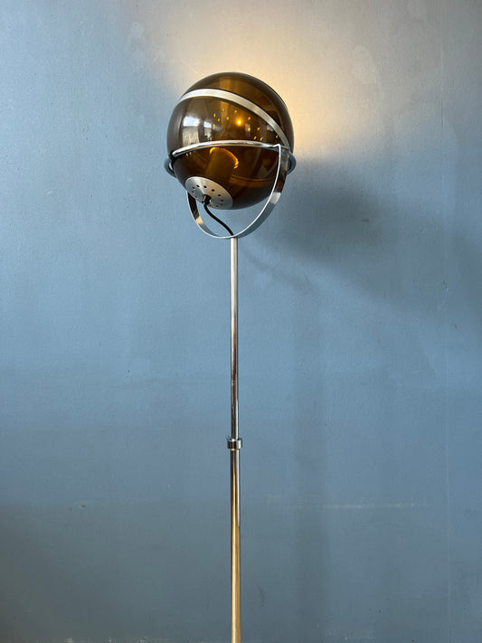 Raak Globe Eyeball Floor Lamp - Space Age Standing Light - Frank Ligtelijn