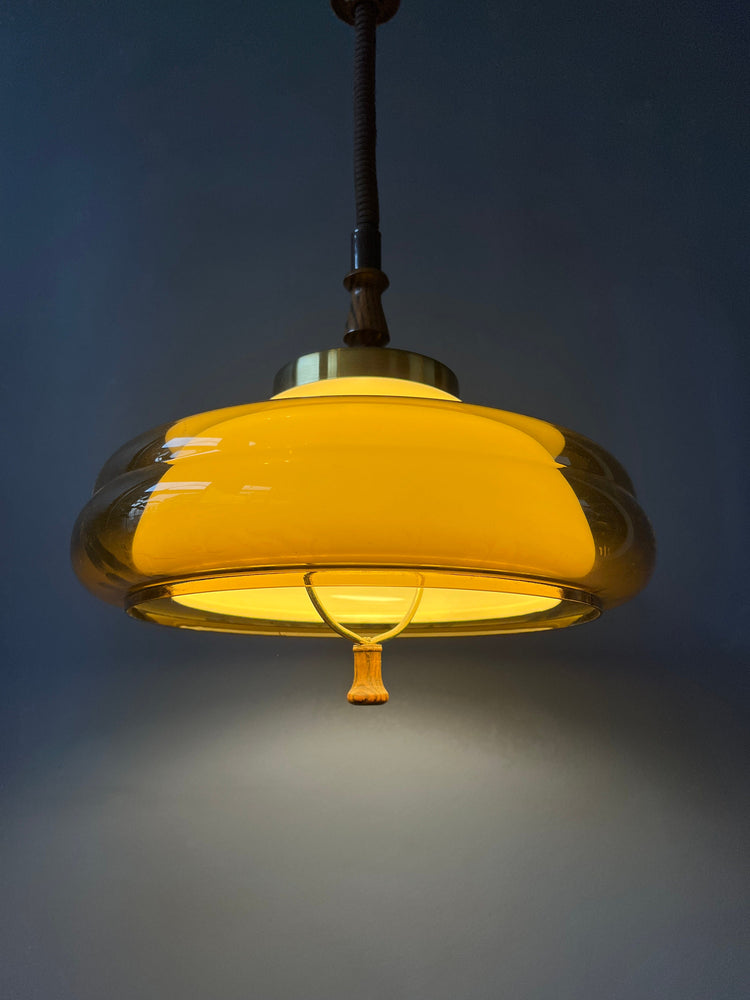 Mid Century Herda Space Age Pendant Light