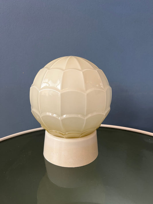 Mid Century Beige Thabur Ceiling Lamp