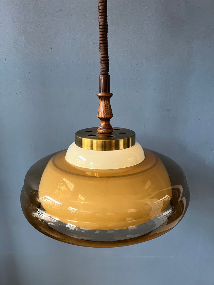 Mid Century Herda Space Age Pendant Light