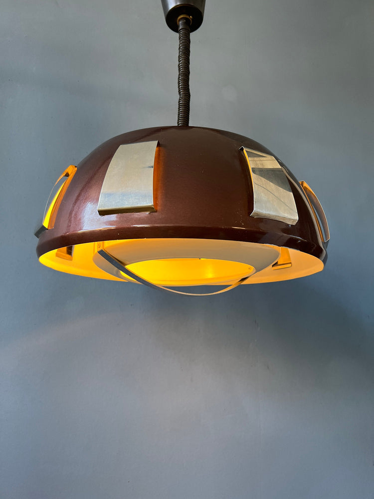 Vintage Lakro Amstelveen Pendant Light - Space Age Hanging Lamp