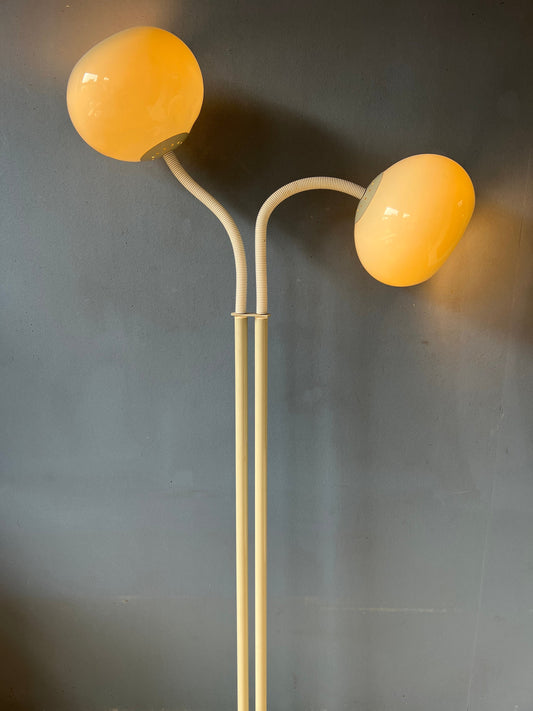 Light Gray Dijkstra Space Age Mushroom Floor Lamp