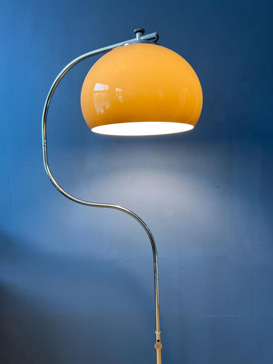 Space Age GEPO Mushroom Swivel 'Snake' Floor Lamp