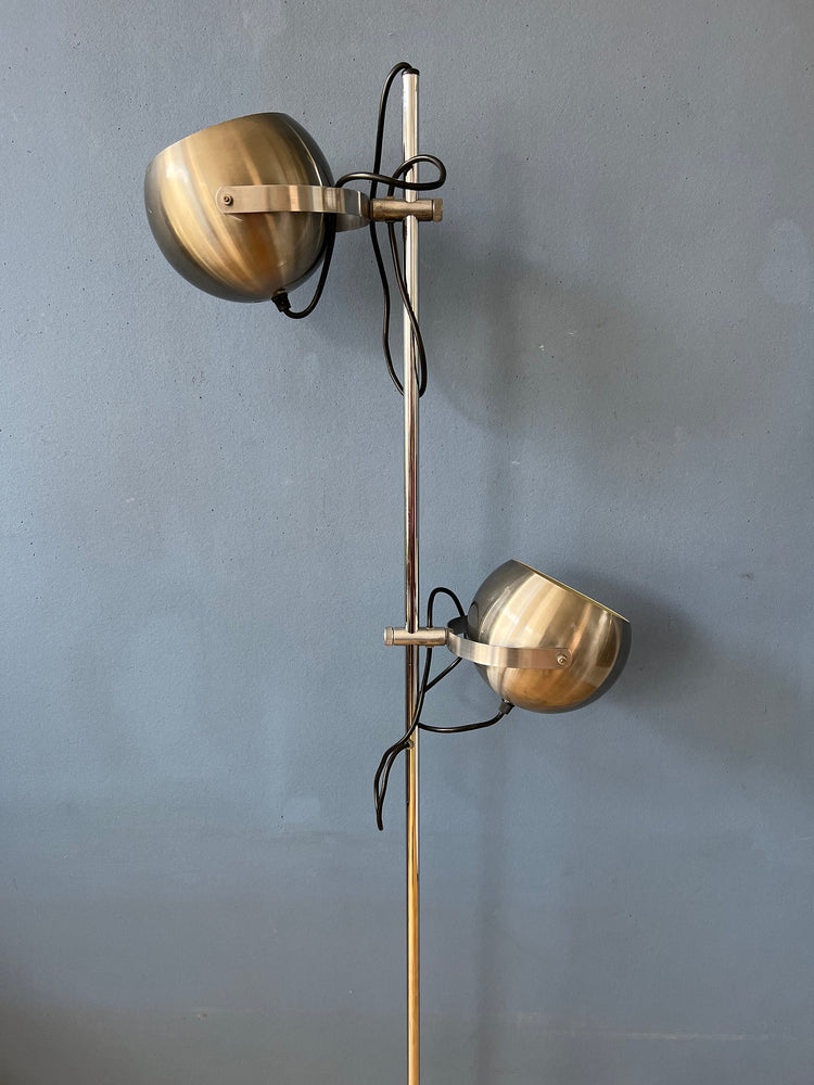 Vintage Herda Eyeball Floorlamp | Space Age Lamp | Mid Century Lamp