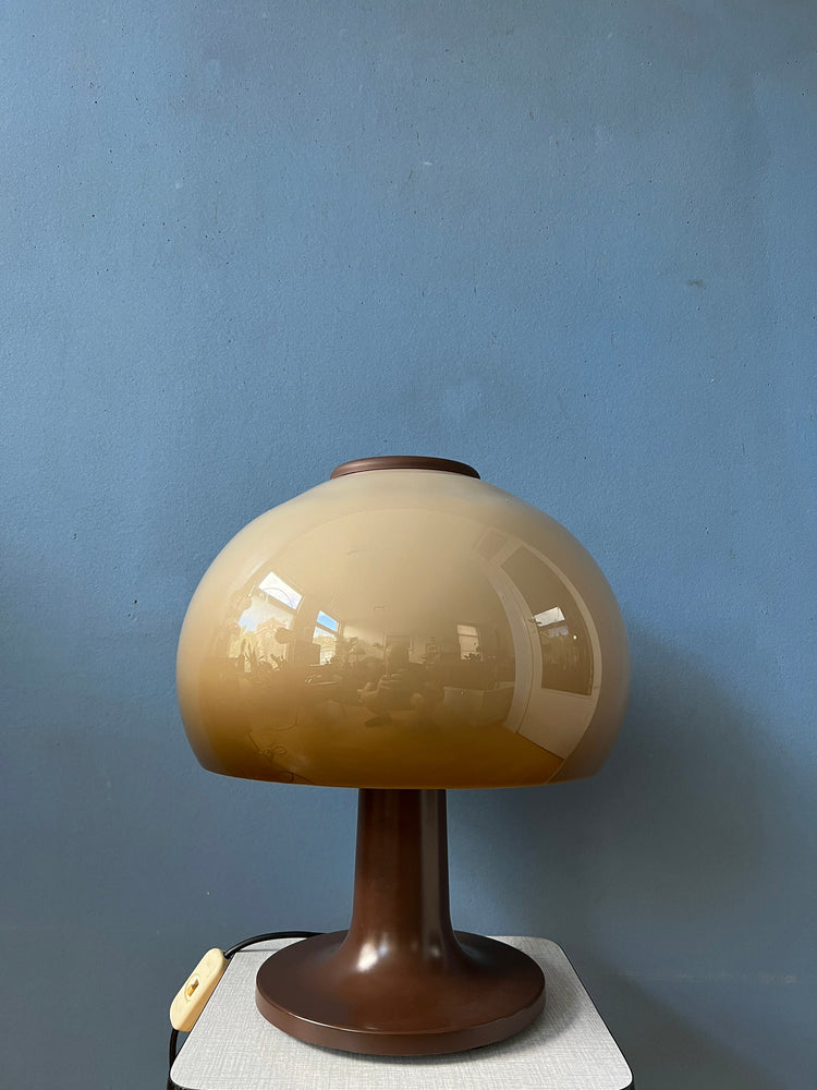 Mushroom Lamp | Herda Vintage Table Lamp | Space Age Desk Light | Mid Century Lamp