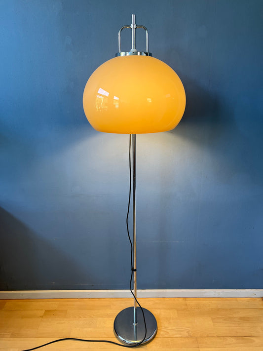 Vintage Guzzini Lucerna Floor Lamp | Mid Century 70s Lighting | Space Age Light