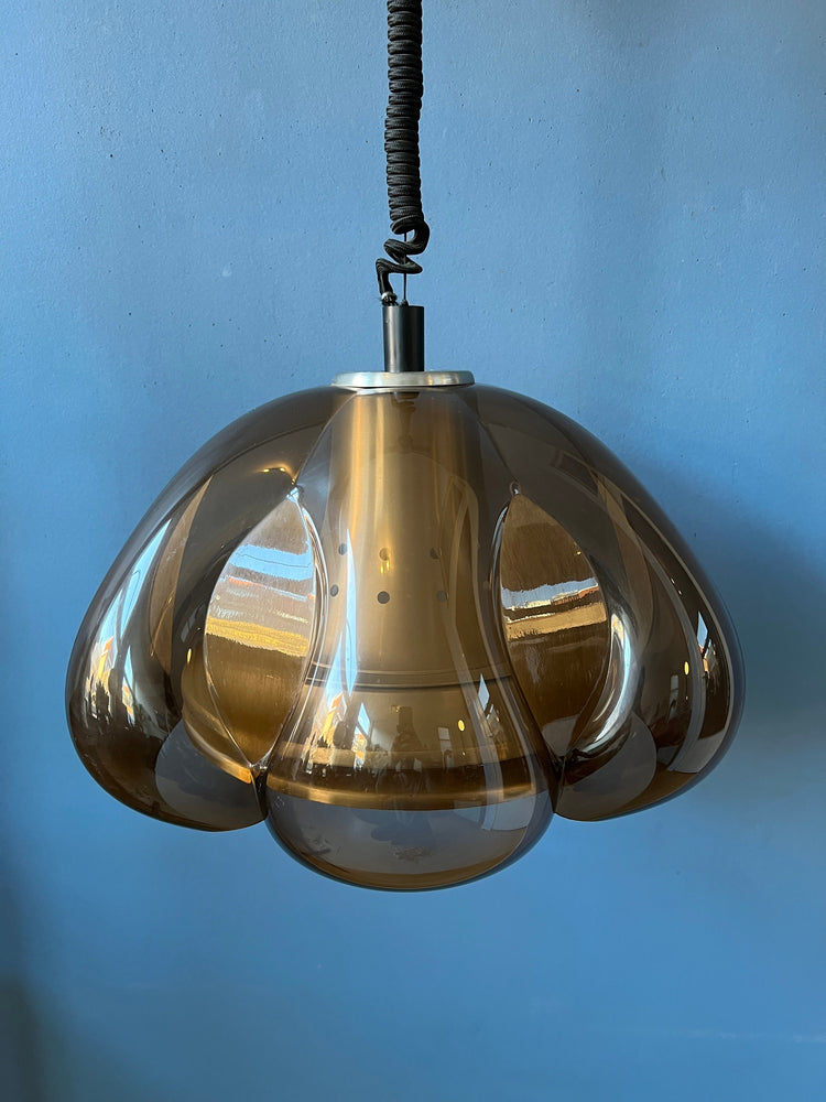 Vintage Herda Space Age Pendant | Mid Century Lamp | Retro 70s Light