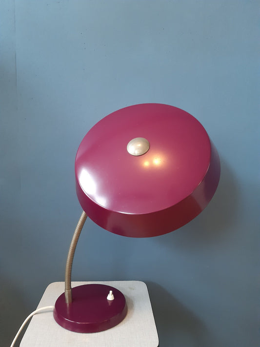 Vintage Philips Space Age Table Lamp / Mid Century Modern Desk Lamp