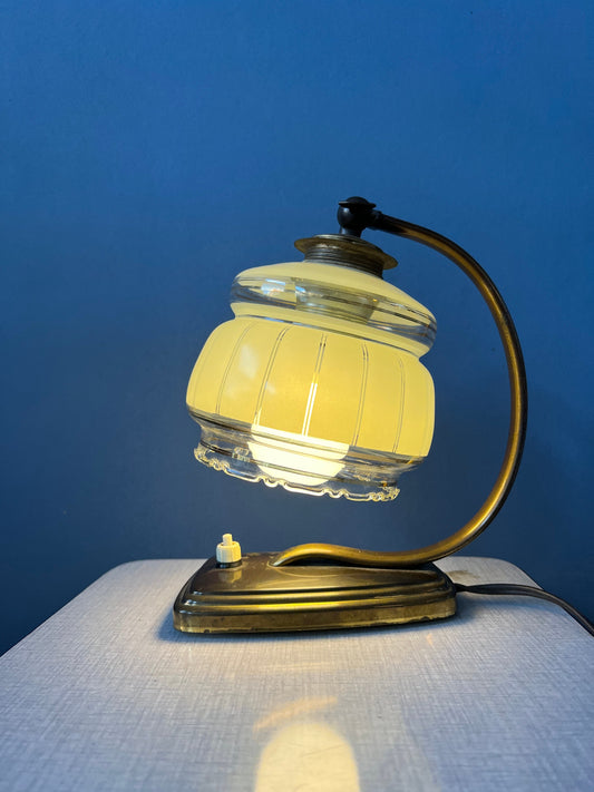 Art Deco Bedside Lamp / Vintage Table Light / Desk Lamp