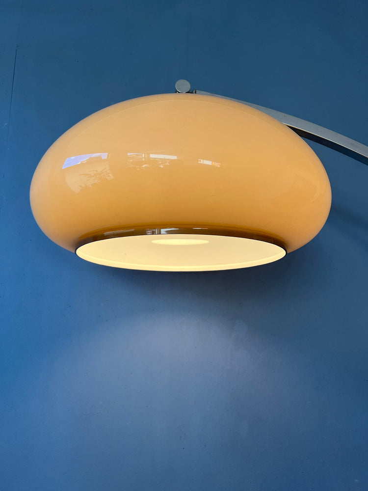 Mid Century Goffredo Reggiani Space Age Arc Floor Lamp