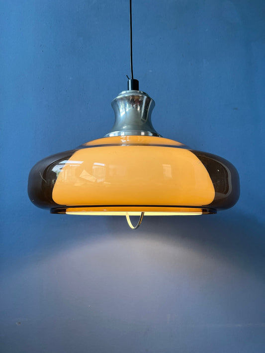 Herda Space Age Pendant Light / Mid Century Lighting / Retro Lamp