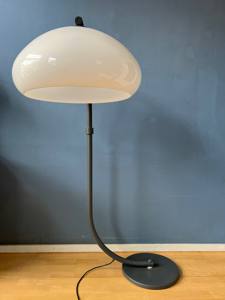 Mid Century Dijkstra Flexible Snake Mushroom Floor Lamp