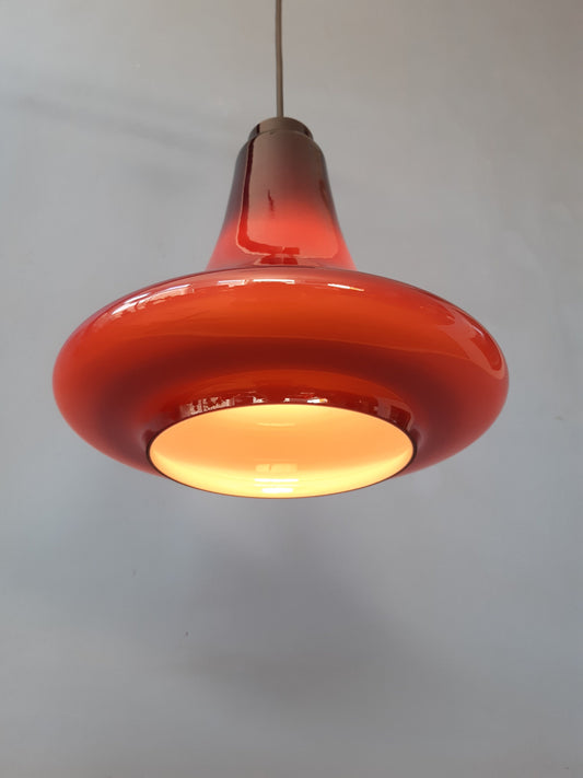 Vintage Hans-Agne Jakobsson Oplight | Opaline Lamp | Mid Century Modern Lamp