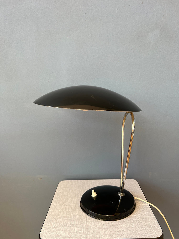 Black Bauhaus Metal Desk Lamp