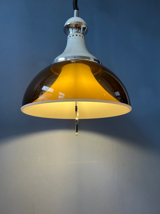 Mid Century Stilux Milano Space Age Pendant Lamp