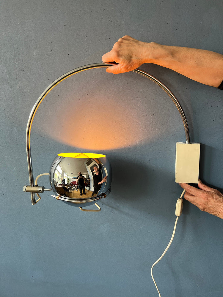 Vintage GEPO Eyeball Wall Lamp | Space Age Lamp | Mid Century Modern Lamp